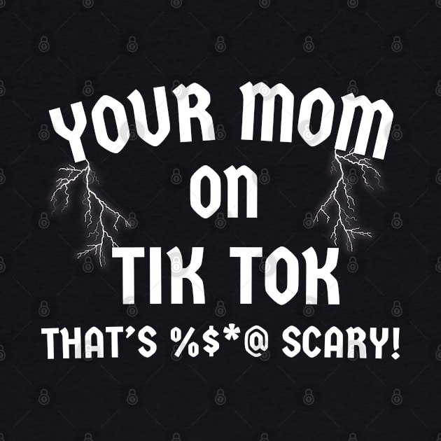 Halloween Scary Mom T-Shirt Funny Humorous T-Shirt by SailorsDelight